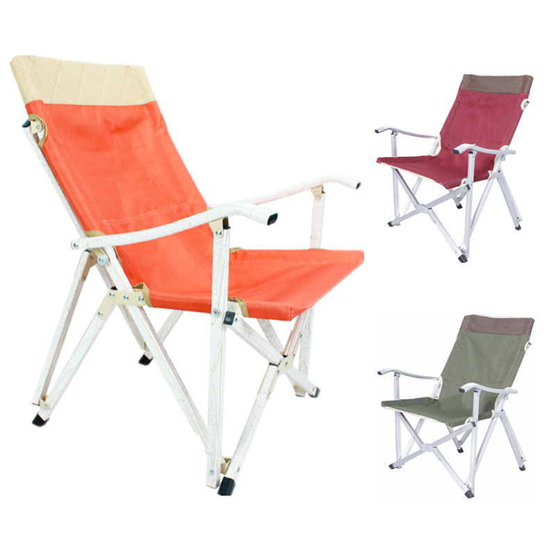 Outdoor Portable Aluminum Camping Folding Seat Stool